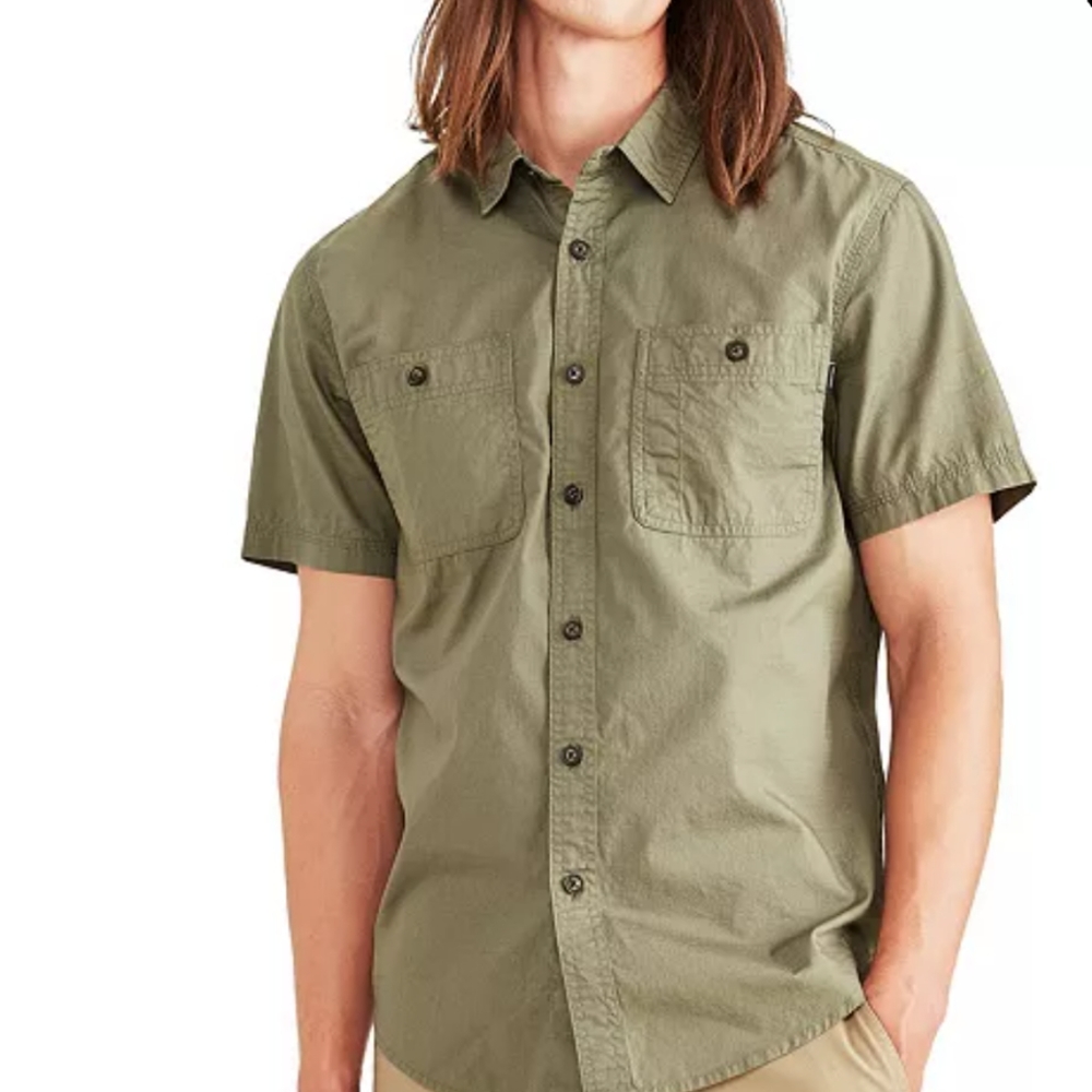 dockers short sleeve shirt